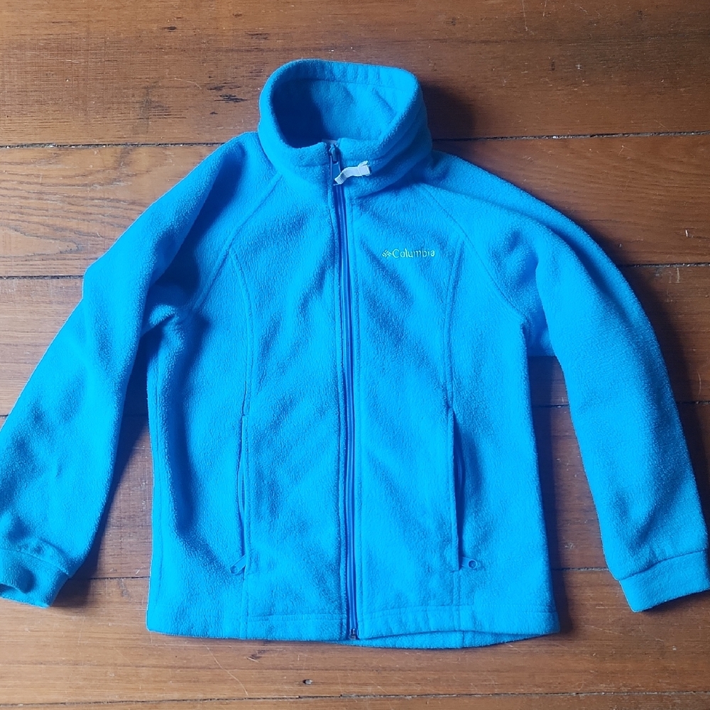 Columbia Vibrant Blue Fleece Jacket